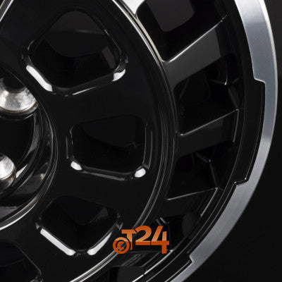 BORBET Velgen - CW7 Black Rim Polished Glossy - 18 inch