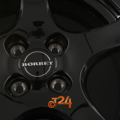 BORBET Velgen - F Black Glossy - 15 inch