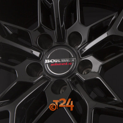 BORBET Velgen - BY Black Glossy - 23 inch