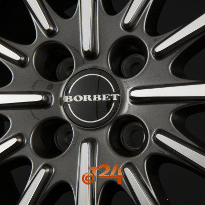 BORBET Velgen - BL4 Mistral Anthracite Glossy Polished - 15 inch