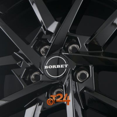 BORBET Velgen - N Black Glossy - 17 inch