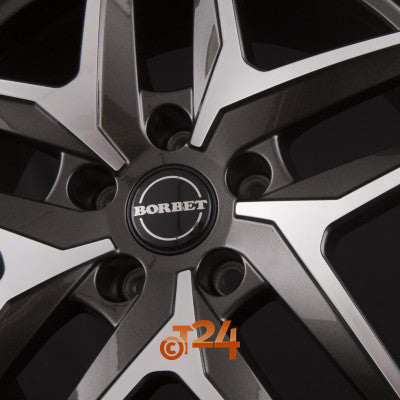 BORBET Velgen - Z Mistral Anthracite Glossy Polished - 20 inch
