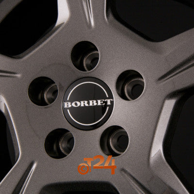 BORBET Velgen - T10 Anthrazit Glossy - 15 inch