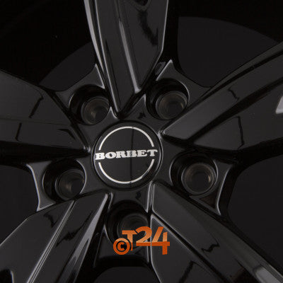 BORBET Velgen - BU1 Black Glossy - 16 inch