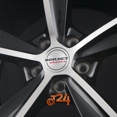 BORBET Velgen - S Black Polished Glossy - 20 inch