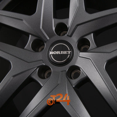 BORBET Velgen - Z Dark Grey Matt - 17 inch