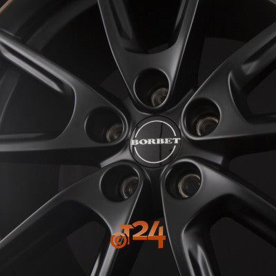 BORBET Velgen - LX Black Matt Rim Copper - 18 inch