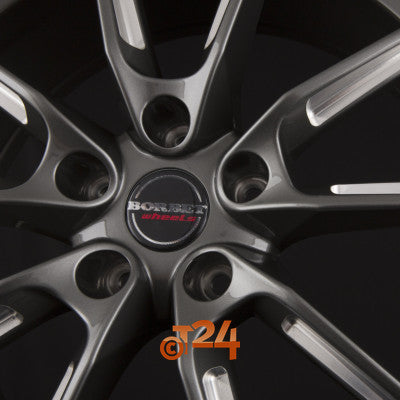 BORBET Velgen - LX Graphite Spoke Rim Polished - 19 inch