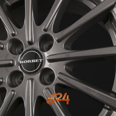 BORBET Velgen - BL4 Metal Grey - 17 inch