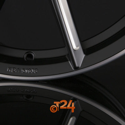 BORBET Velgen - LX Black Matt Spoke Rim Polished - 19 inch