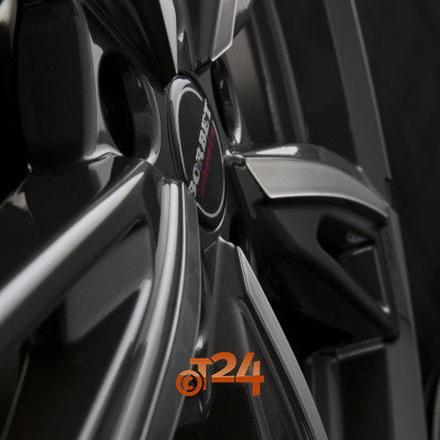BORBET Velgen - BU1 Mistral Anthracite Glossy Polished - 19 inch