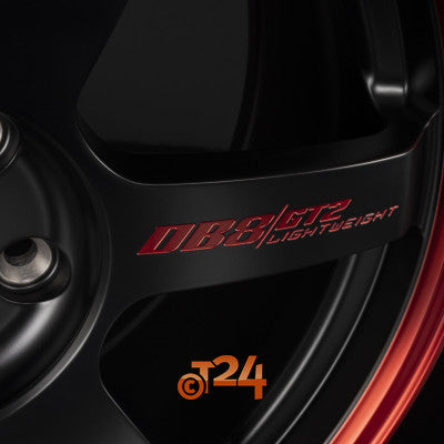 BORBET Velgen - DB8GT2 Black Matt Rim Red - 18 inch