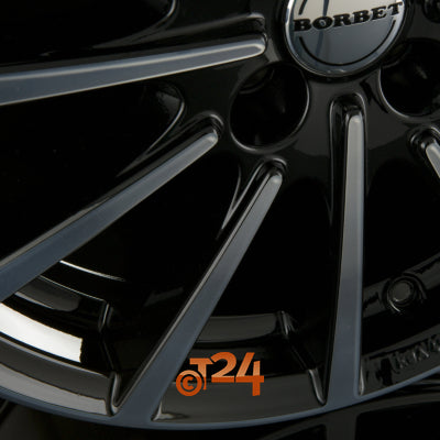 BORBET Velgen - BL4 Black Polished Glossy - 16 inch