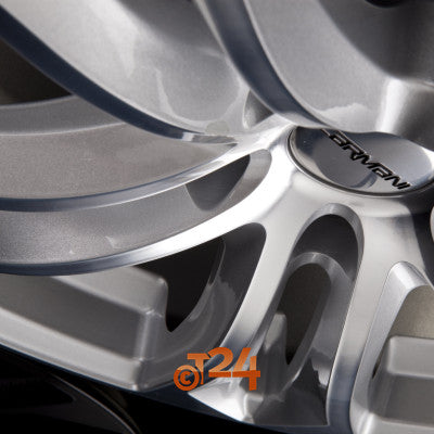 CARMANI Velgen - CA5 ARROW Kristall Silber  - 17 inch