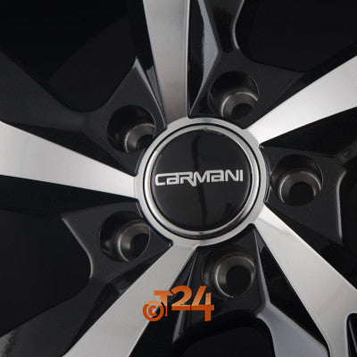 CARMANI Velgen - CA23 RUDI Black Polished  - 18 inch