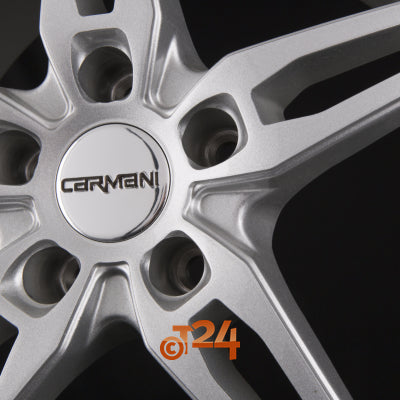 CARMANI Velgen - CA15 OSKAR Kristall Silber  - 17 inch