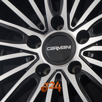 CARMANI Velgen - CA24 KARL Black Polished  - 18 inch
