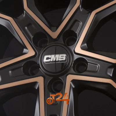 CMS Velgen - C33 DBC Diamant Schwarz Kupfer - 18 inch