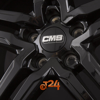 CMS Velgen - C29 DRB Diamant Horn Schwarz Glanz - 17 inch