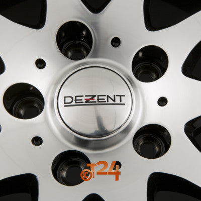 DEZENT Velgen - TI DARK - Black Polished Front - 17 inch