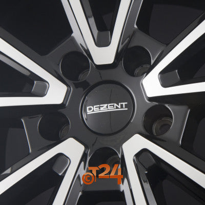 DEZENT Velgen - AR DARK - Schwarz Frontpoliert - 18 inch