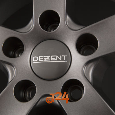 DEZENT Velgen - TX GRAPHITE - Graphite Matt - 17 inch