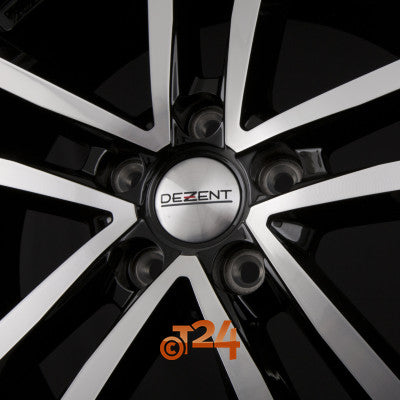 DEZENT Velgen - TA DARK - Schwarz Frontpoliert - 18 inch