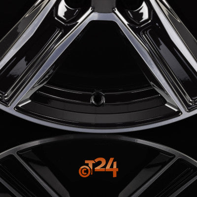DEZENT Velgen - KG DARK - Schwarz Frontpoliert - 19 inch