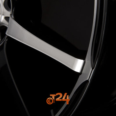 DOTZ Velgen - SHURIKEN Schwarz Glanz Frontpoliert - 19 inch