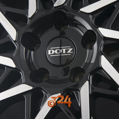 DOTZ Velgen - FUJI DARK - Schwarz Frontpoliert - 20 inch