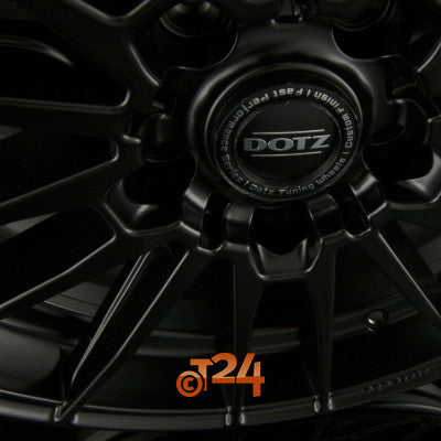 DOTZ Velgen - FAST FIFTEEN DARK Black Matt - 17 inch