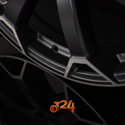 FONDMETAL Velgen - ZEPHYRUS Matt Black Machined - 19 inch