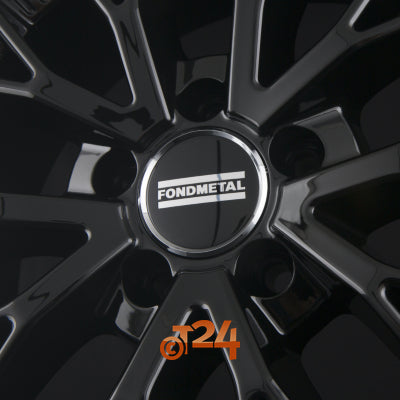 FONDMETAL Velgen - KARI Glossy Black - 19 inch