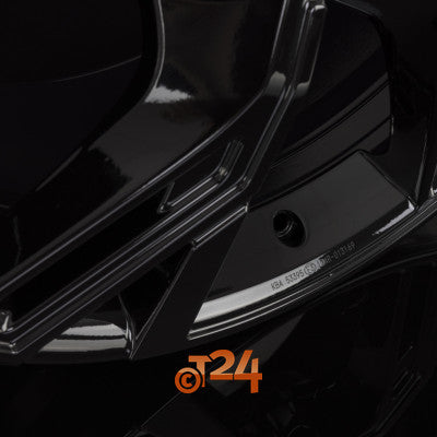 FONDMETAL Velgen - ATENA Glossy Black - 18 inch