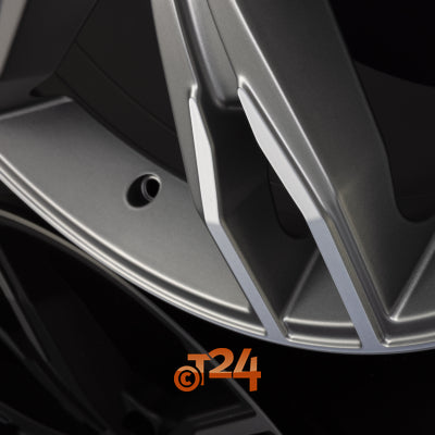 FONDMETAL Velgen - ALKE Matt Titanium Machined - 20 inch