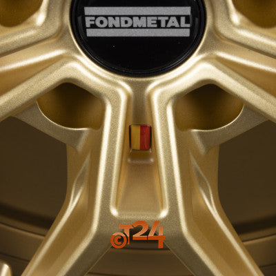 FONDMETAL Velgen - JUPITER Matt Gold - 19 inch
