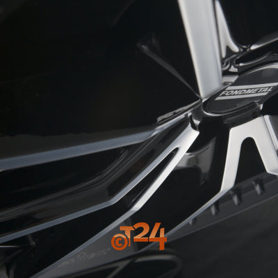 FONDMETAL Velgen - ELATHA Glossy Black Machined - 20 inch