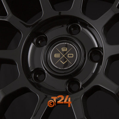 FONDMETAL Velgen - 9EVO Glossy Black - 17 inch