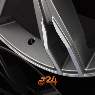 FONDMETAL Velgen - ALKE Matt Titanium Machined - 20 inch