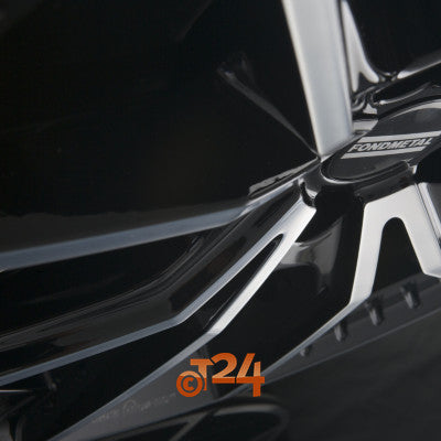 FONDMETAL Velgen - ELATHA Glossy Black Machined - 18 inch
