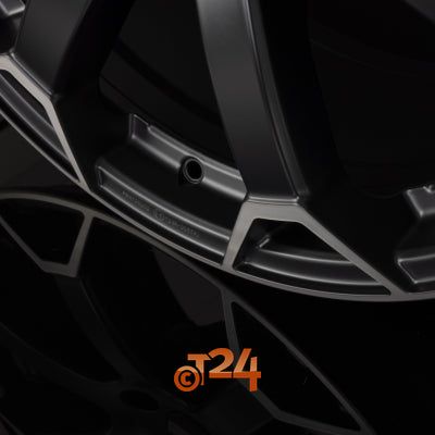 FONDMETAL Velgen - ZEPHYRUS Matt Black Machined - 20 inch