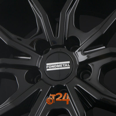 FONDMETAL Velgen - ELATHA Glossy Black - 21 inch