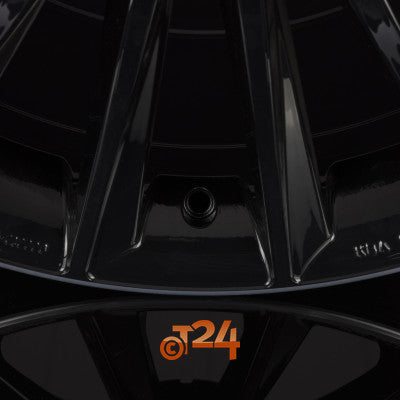 FONDMETAL Velgen - AIDON Glossy Black Machined Lip - 20 inch