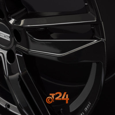 FONDMETAL Velgen - HEXIS Glossy Black - 18 inch