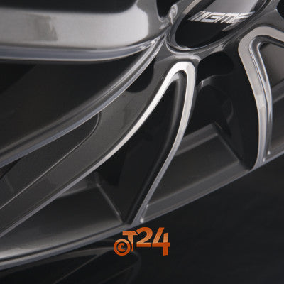 GMP ITALIA Velgen - TITAN Anthracite Diamond - 22 inch