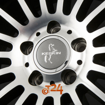 KESKIN Velgen - KT15 SPEED Black Front Polish (BFP) - 17 inch