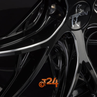 KESKIN Velgen - KT24 Black Secret Diamond (BSD) - 19 inch