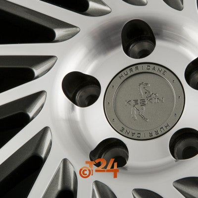 KESKIN Velgen - KT17 HURRICANE Palladium Front Polish (PFP) - 18 inch