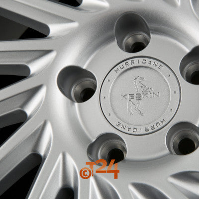 KESKIN Velgen - KT17 HURRICANE Silver Painted (SP) - 18 inch