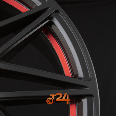 KESKIN Velgen - KT20 FUTURE Matt Black Red Inside (MBRI) - 19 inch